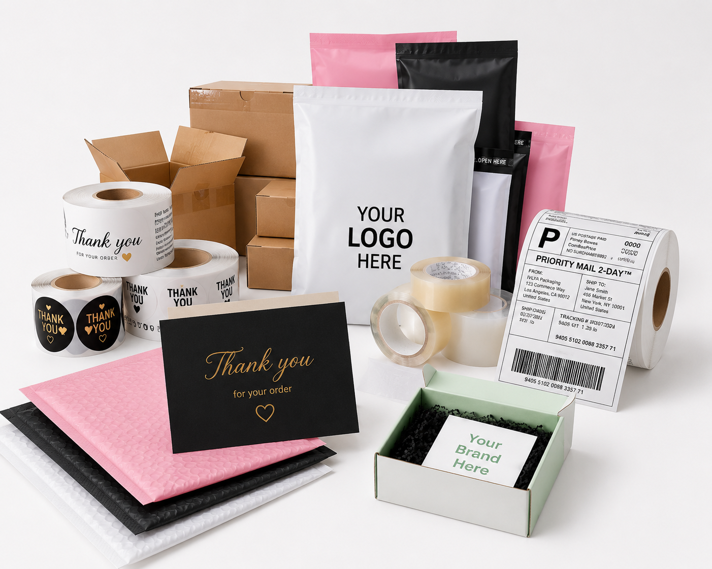 IVLYA e-commerce packaging products